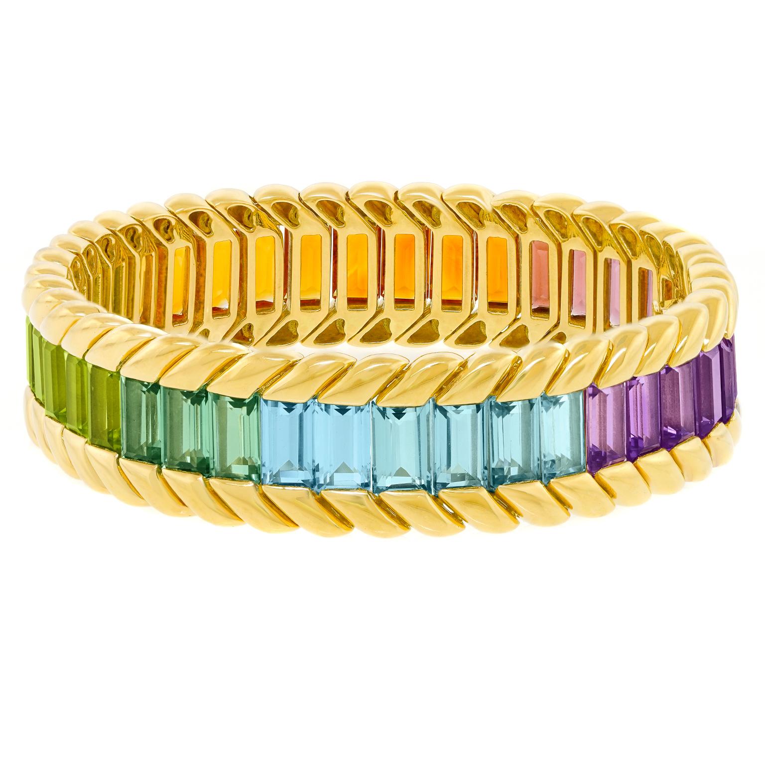 Gubelin Rainbow Bracelet For Sale 5