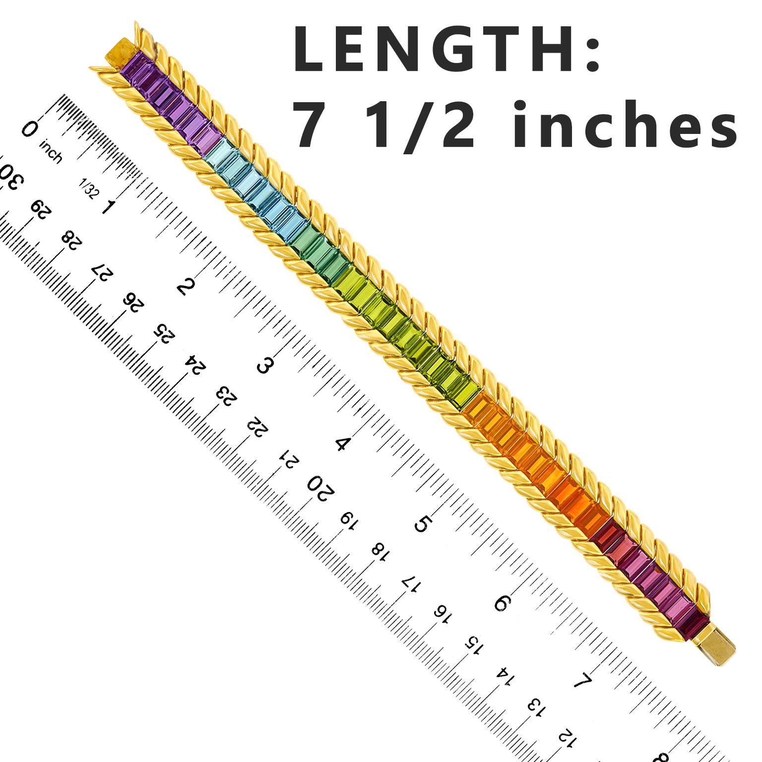 Gubelin Rainbow Bracelet For Sale 1