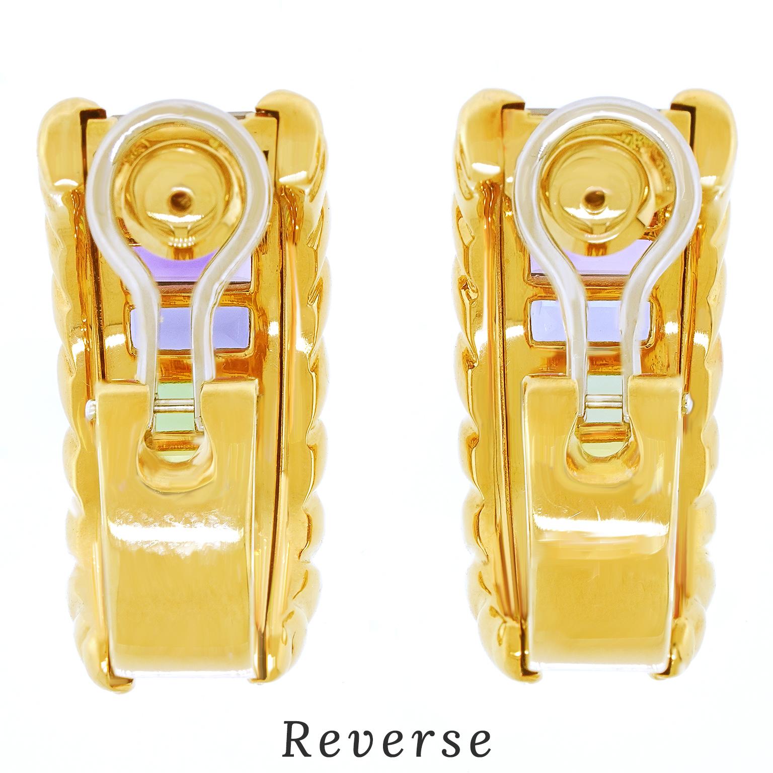 Gubelin Rainbow Earrings For Sale 4
