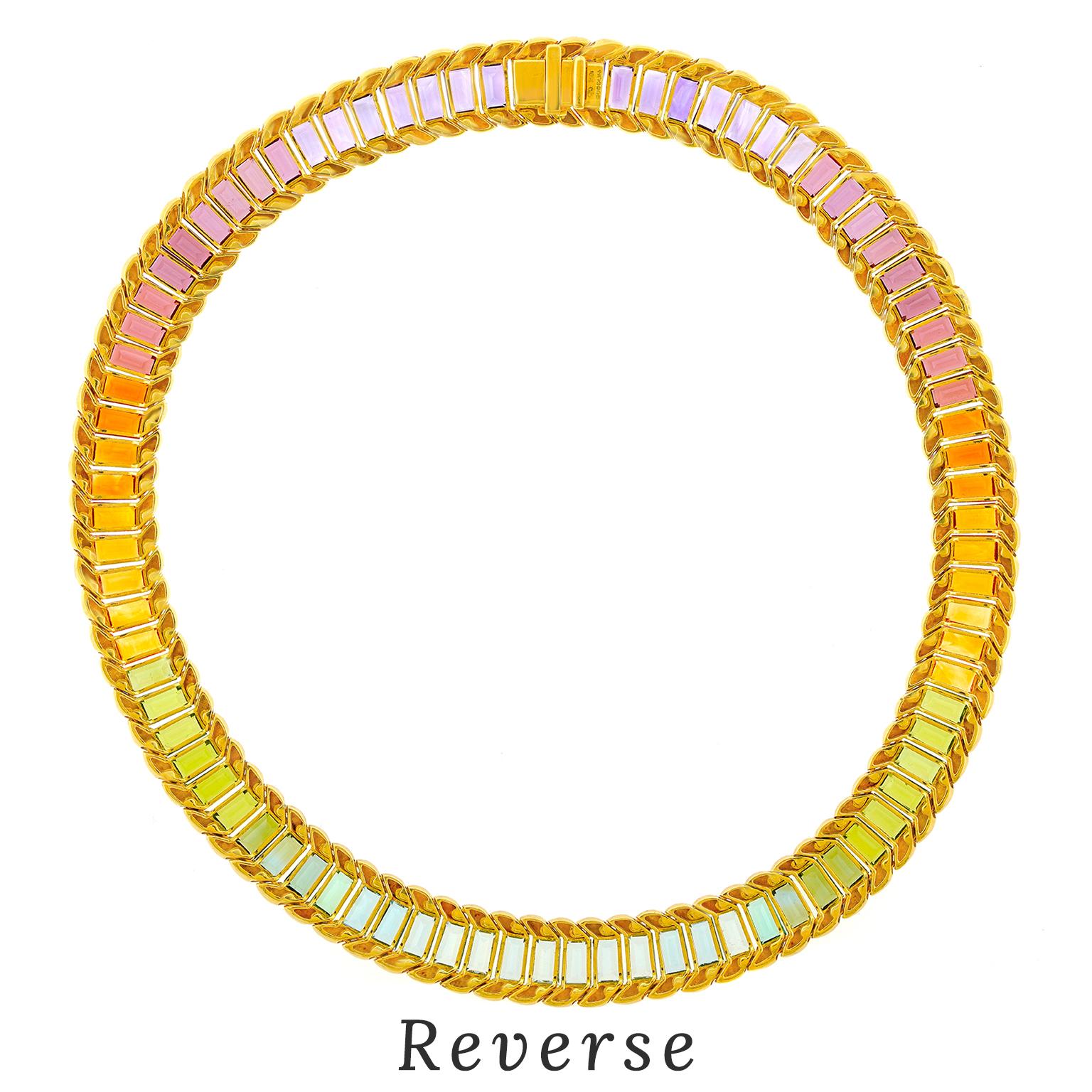 Gubelin Rainbow Necklace For Sale 4