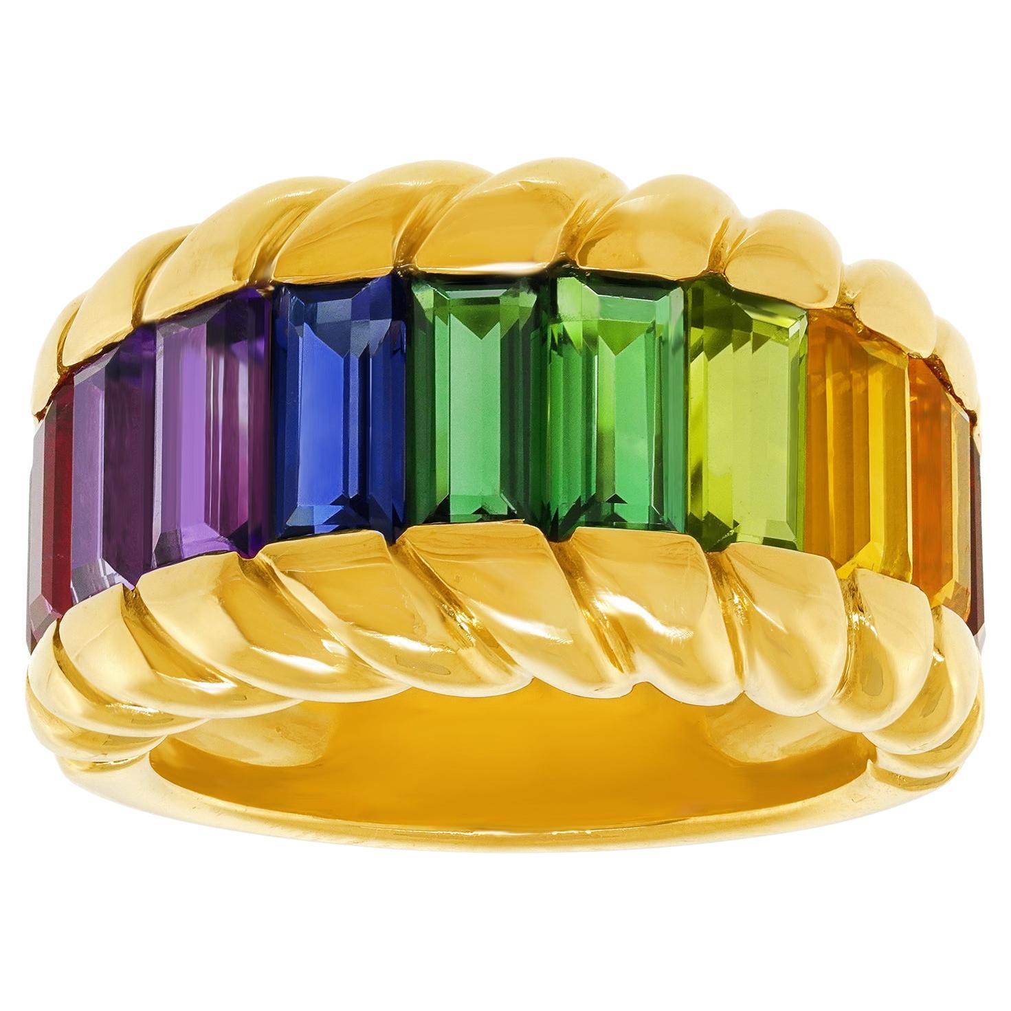 Gubelin Rainbow Ring
