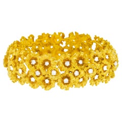 Bracelet de Gubelin des annes 60 serti de 5,0 carats de diamants