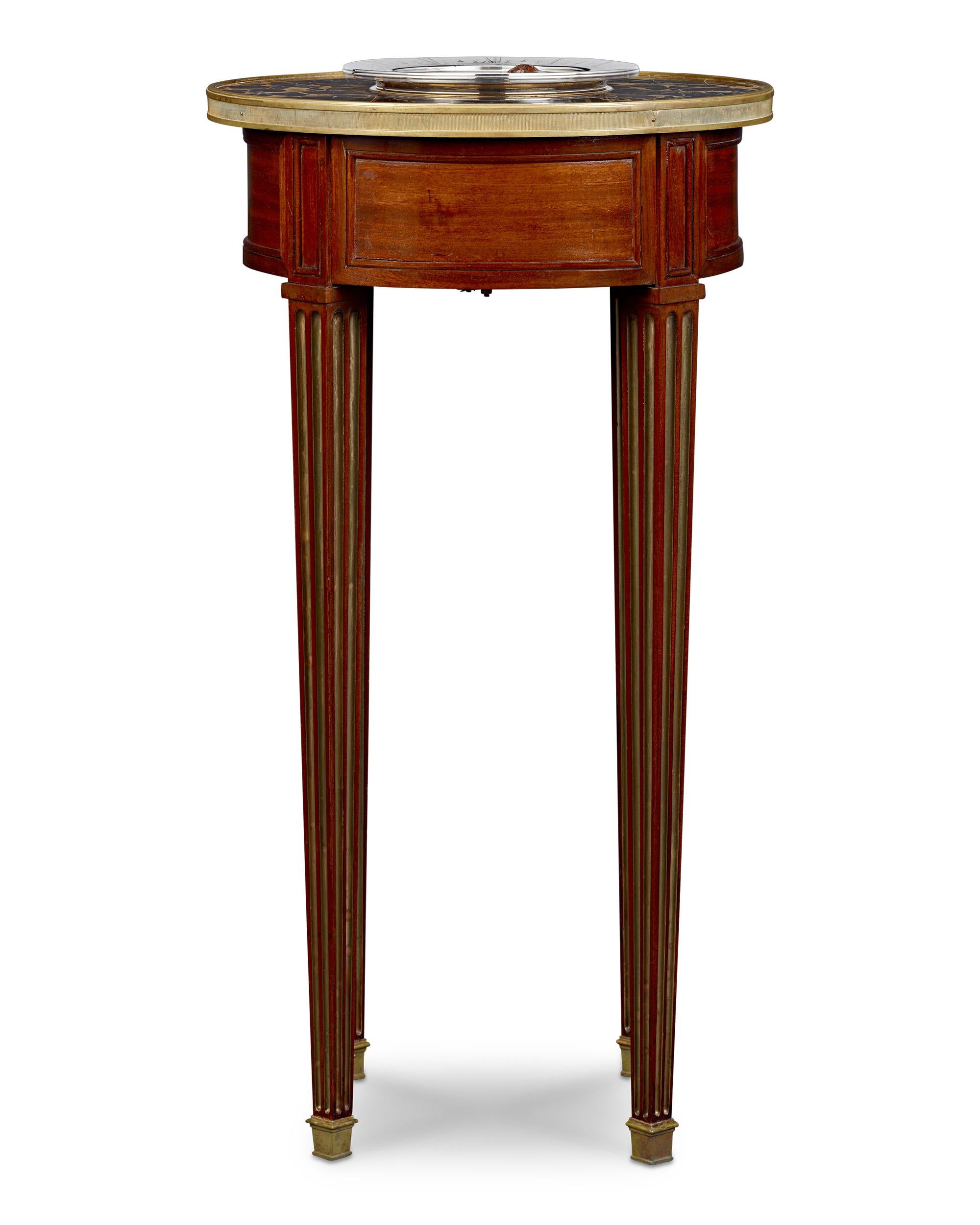 Gübelin Turtle Mystery Clock Table In Excellent Condition For Sale In New Orleans, LA