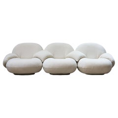 New and Made to Order Gubi 2-Seater Pacha Sofa with Armrests by Pierre Paulin