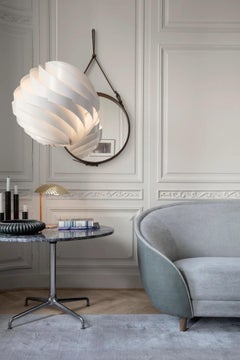 Lampe de bureau en laiton Gubi 5321 par Paavo Tynell