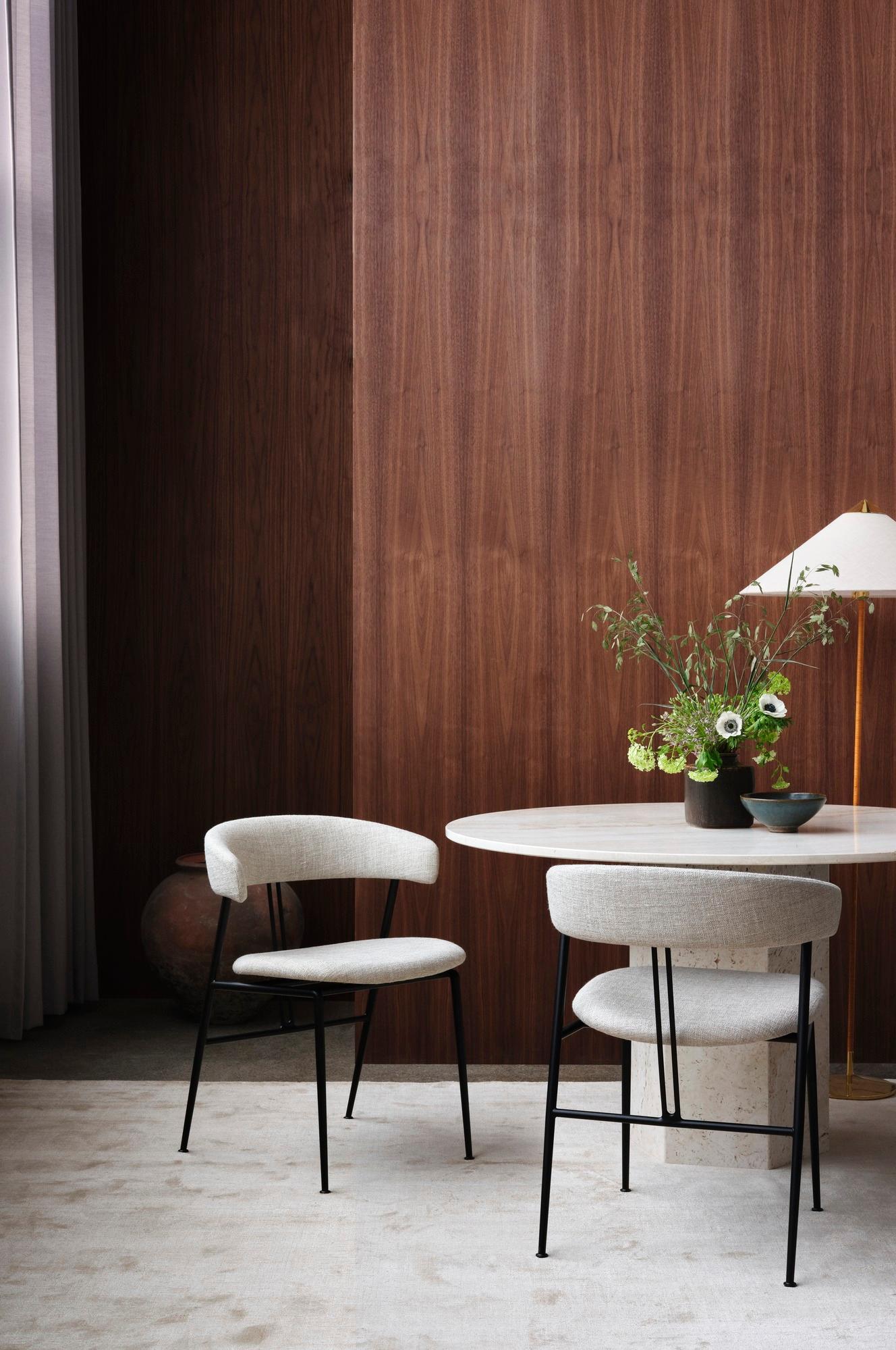 Gubi 9602 Canvas Shade Floor Lamp by Paavo Tynell en stock en vente 7