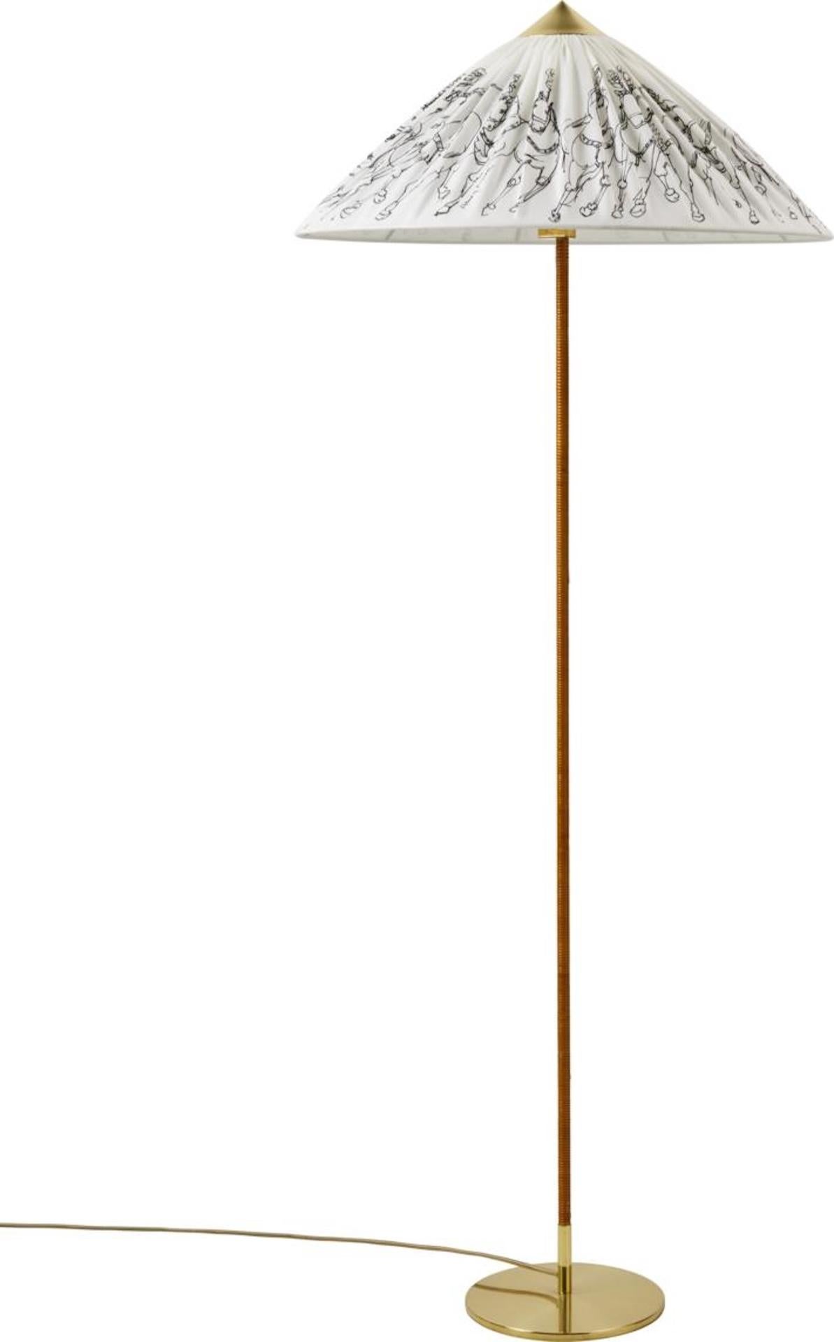 Danish Gubi 9602 Henry Moore Special Edition Floor Lamp by Paavo Tynell For Sale