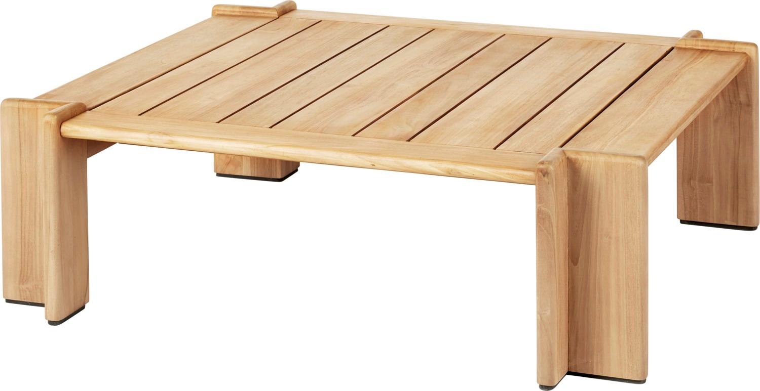 Mesa baja de teca natural Gubi Atmosfera Diseñada por GUBI en Nuevo estado para la venta en New York, NY