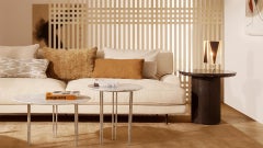 Gubi B-4 Table Lamp in Black & White by Greta M. Grossman