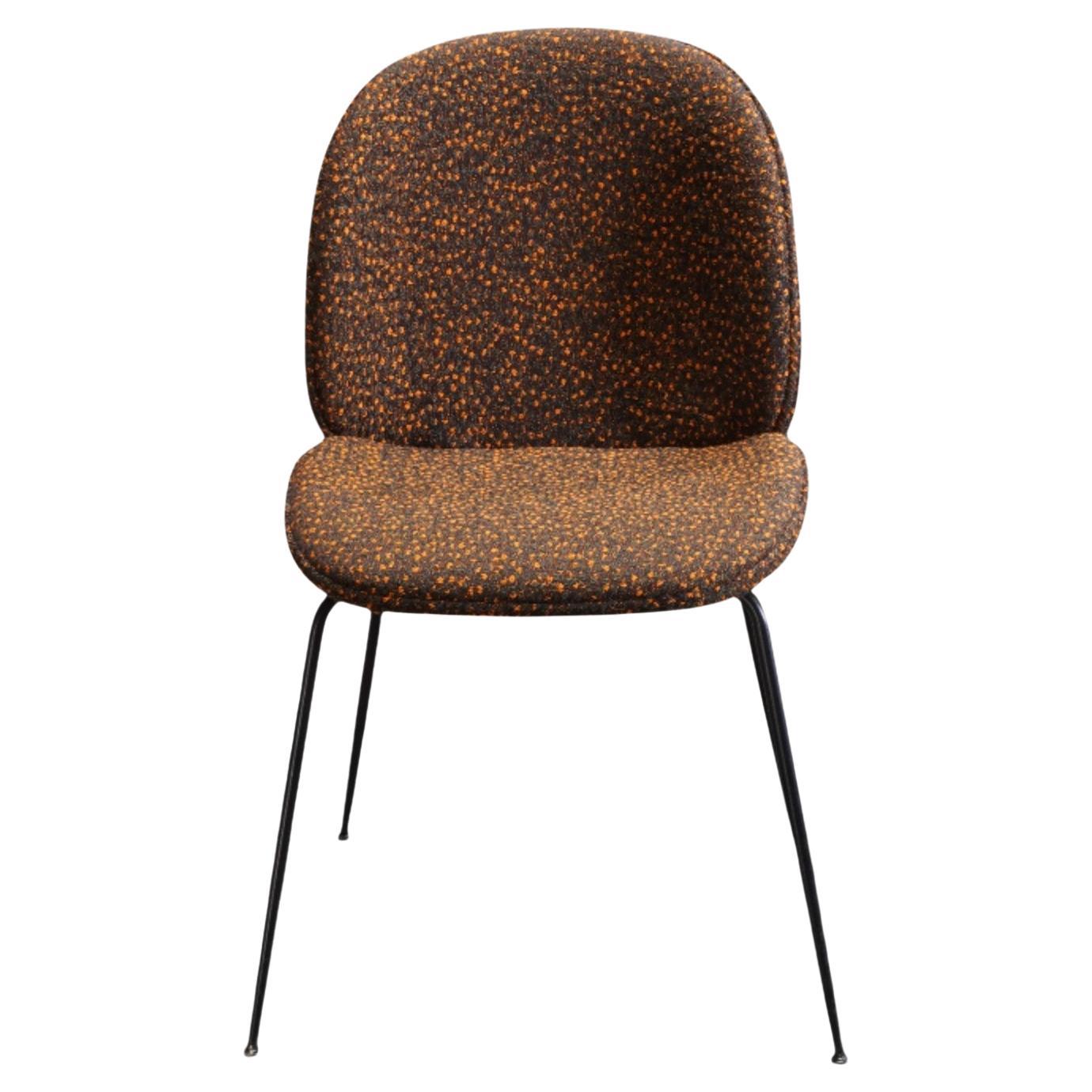 Gubi Beetle Dining Chairs by GamFratesi Upholstered with Ria, Kvadrat Raf Simons