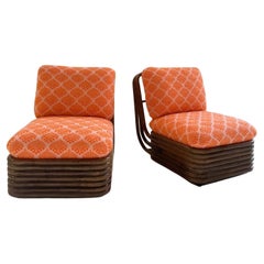 GUBI Bohemian 72 Chair with The Row Towel Cushions, Two Chairs Available