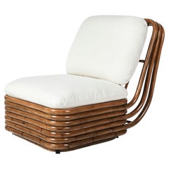 Gubi Bohemian 72 Loungesessel aus Rattanstreifen von Gabriella Crespi
