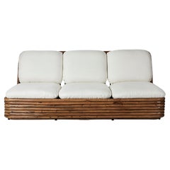 Gubi Bohemian 72 Sofa in Rattan strips by Gabriella Crespi