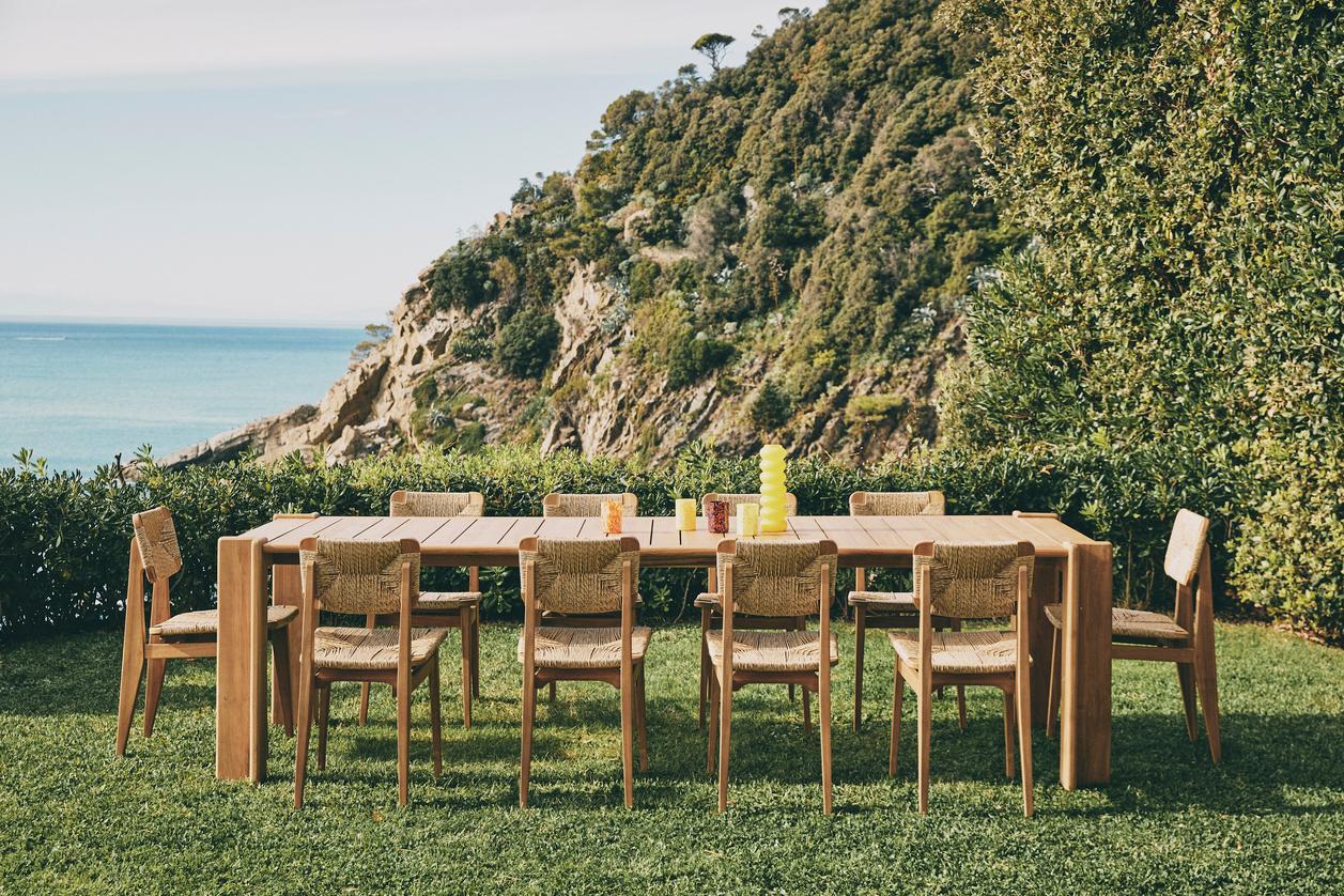 Gubi C-Chair Outdoor Designed by Marcel Gascoin For Sale 2