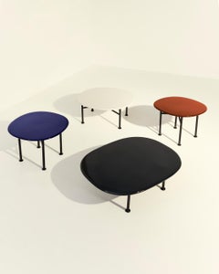 Gubi Carmel Coﬀee Table in Clam White by OEO Studio