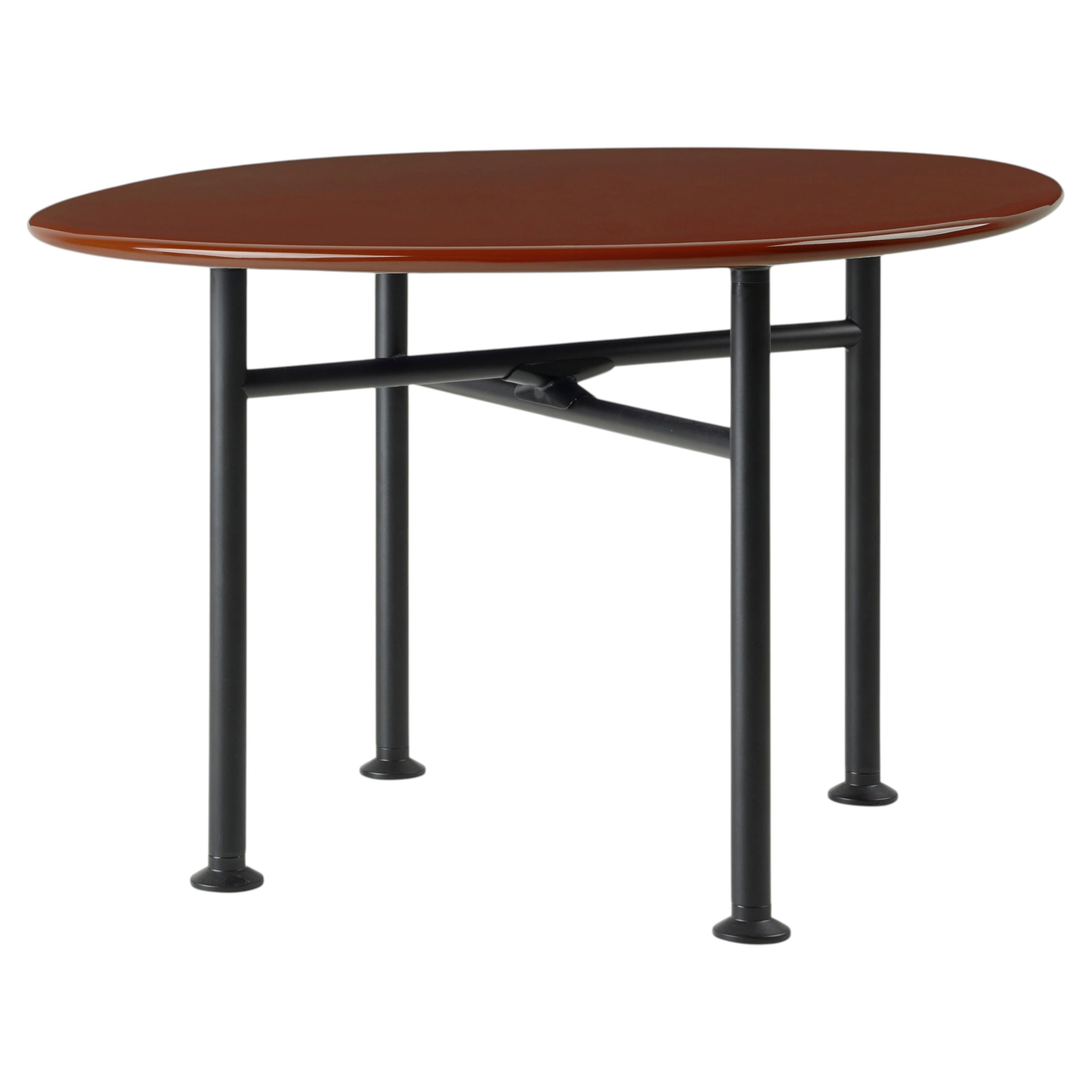 Gubi Carmel High Coﬀee Table in Rock Red di OEO Studio in vendita