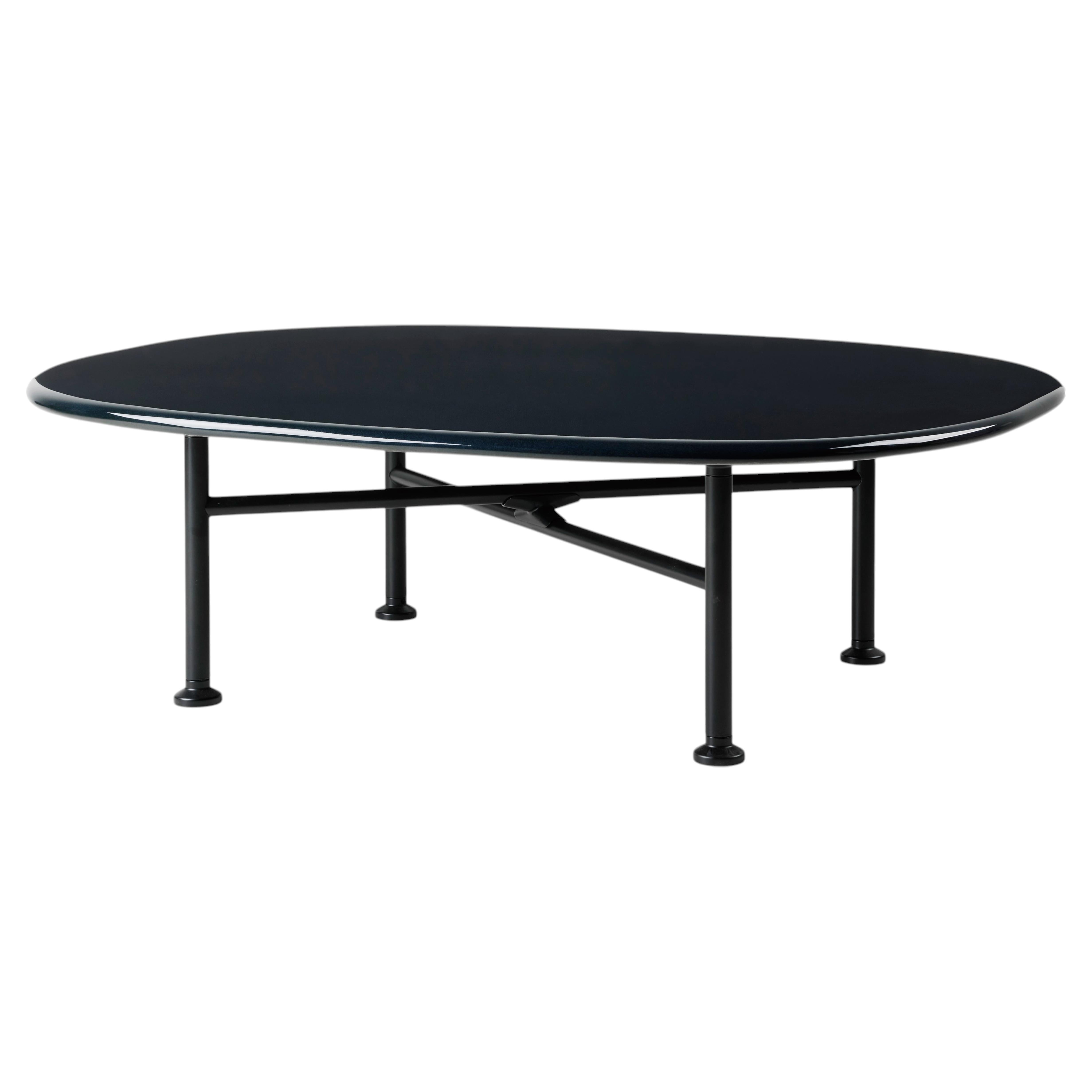 Pre-owned Gubi Carmel Low Coffee Table In Midnight Black By Oeo Studio