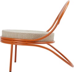 Gubi Copacabana Upholstered Lounge Chair by Mathieu Matégot