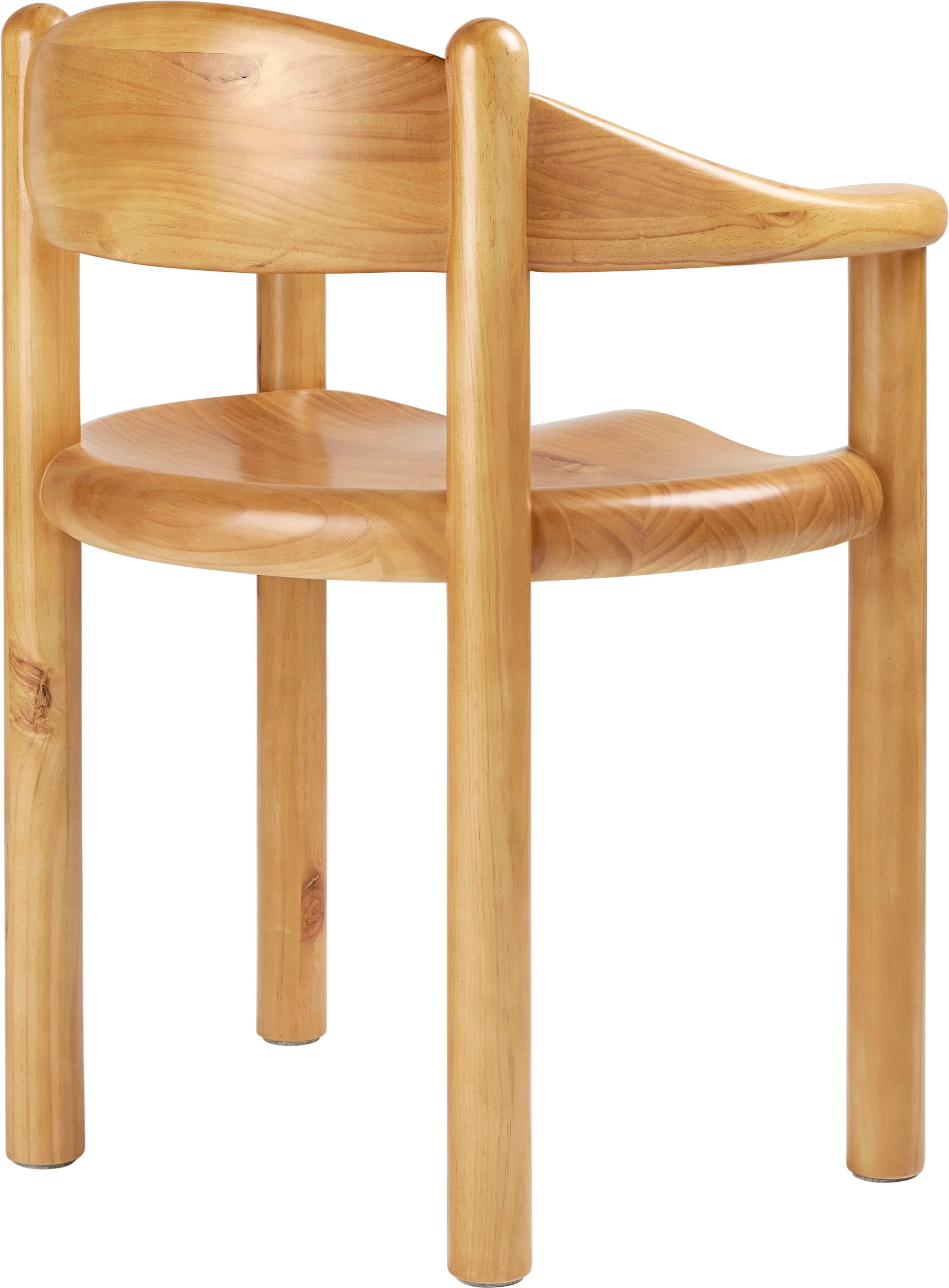 Post-Modern GUBI Daumiller Dining Armchair Golden Pine by Rainer Daumiller For Sale