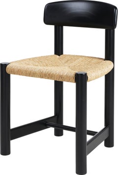 GUBI Daumiller Side Chair Brown/Black by Rainer Daumiller