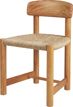 GUBI Daumiller Side Chair Golden Pine by Rainer Daumiller