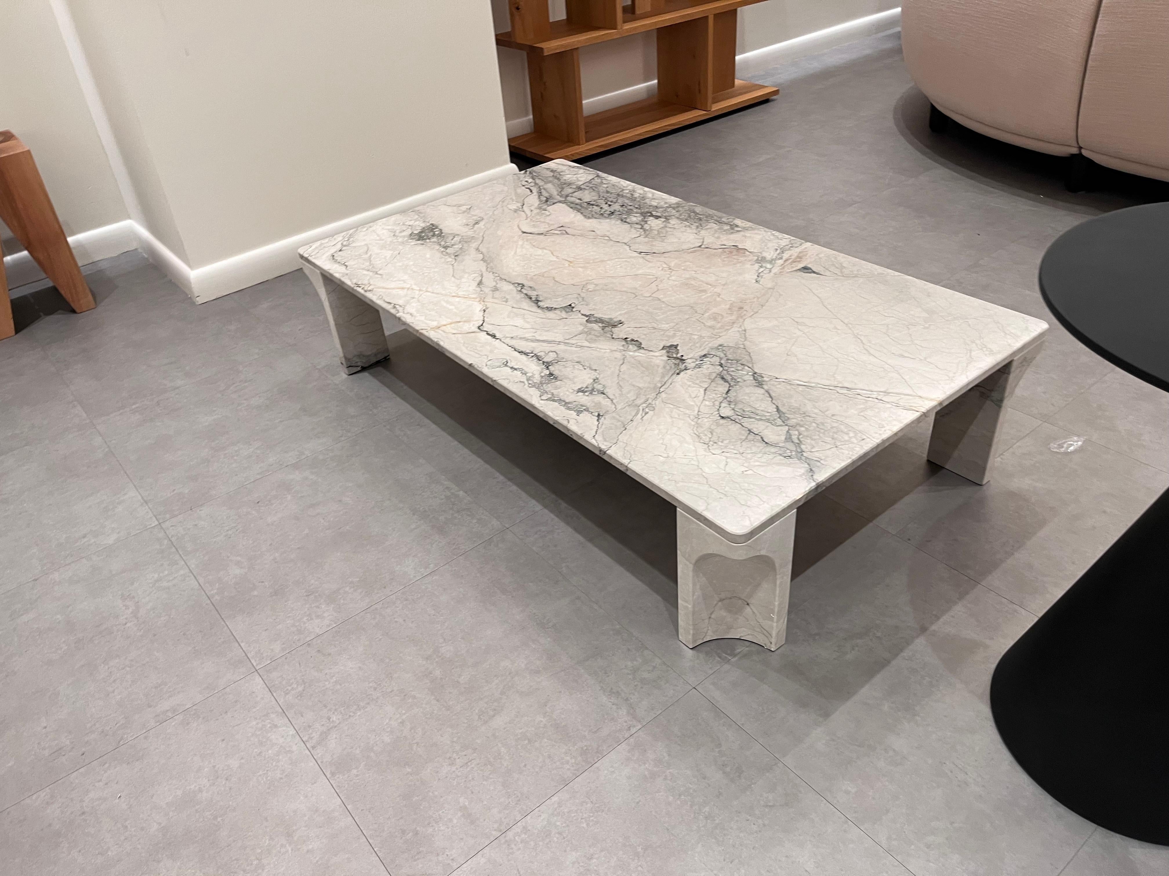 Table Base: Electric Grey Table Top: Electric Grey
Doric Coffee Table - Rectangular, 140x80x30cm
A response to the architectural traditions of the Classical era, GamFratesi’s Doric Table continues an exploration that the duo began with the Epic