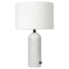 Lampada da tavolo Gubi Gravity Bianco Marmo Bianco Paralume 49 cm by Space Copenhagen