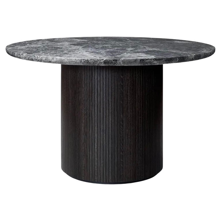 Contemporary Gubi Moon Solid Wood Dining Table by Space Copenhagen For Sale