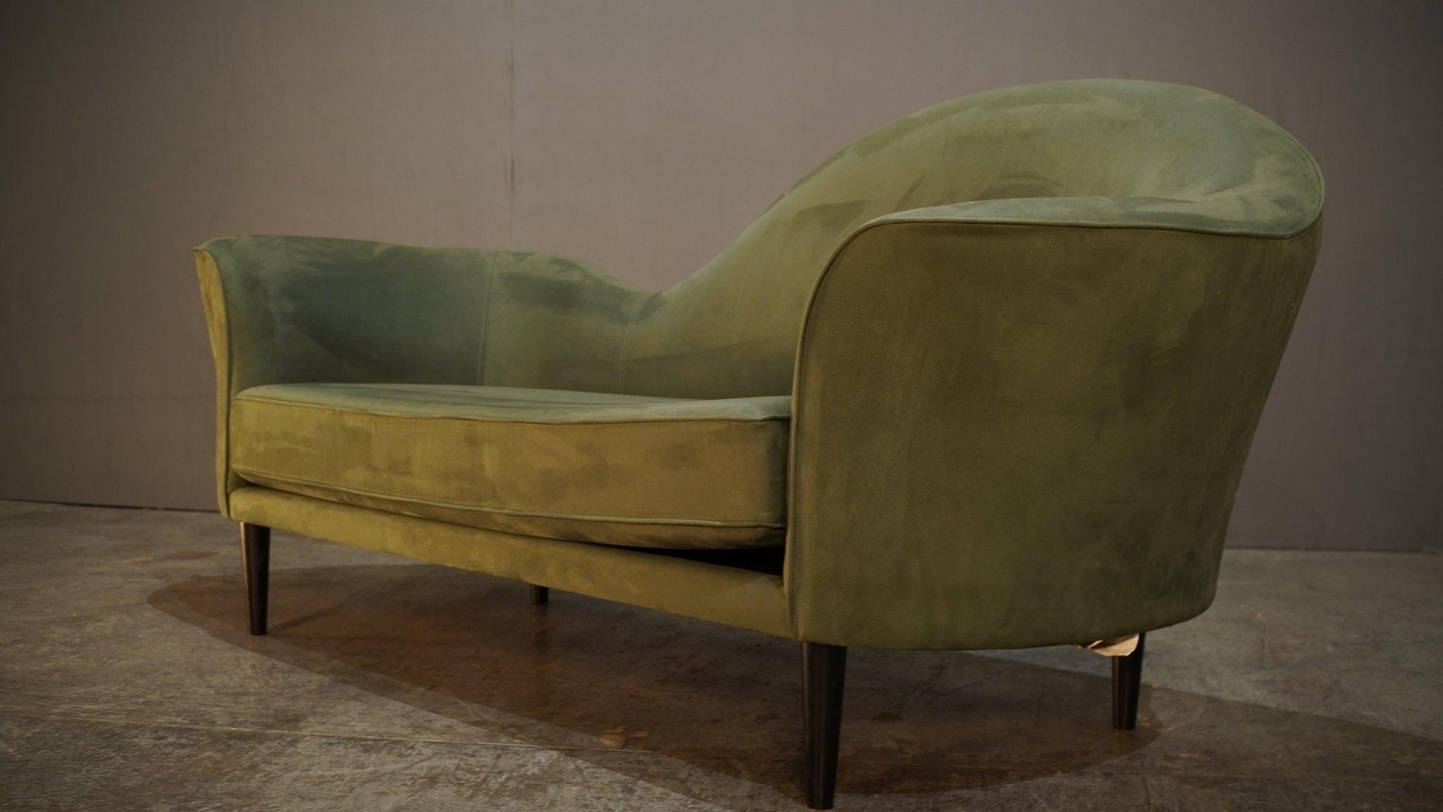 Gubi Olsen Grand Piano Green Velvet Sofa 3