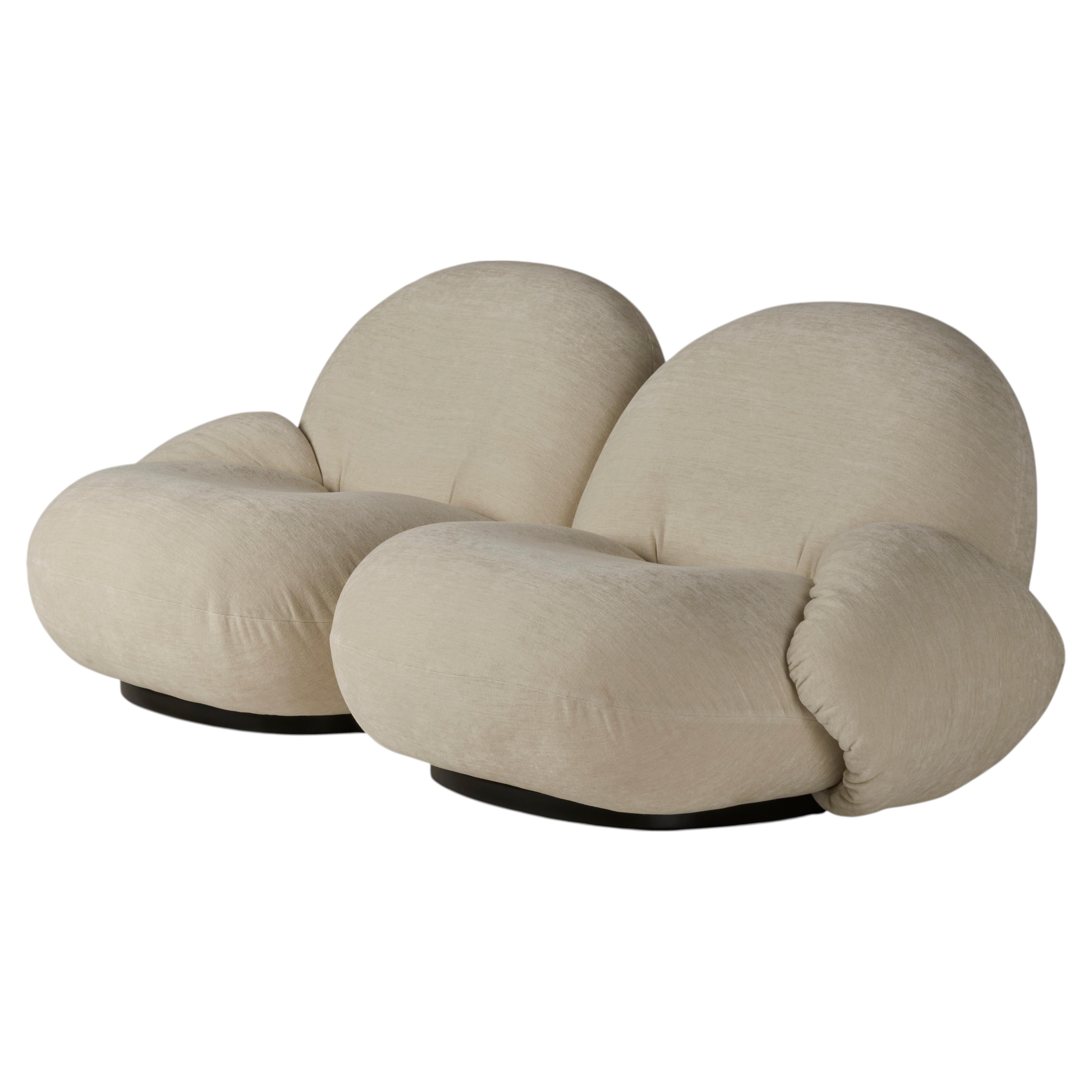 Gubi Pacha 2-seater Modular Sofa with armrest by Pierre Paulin For Sale