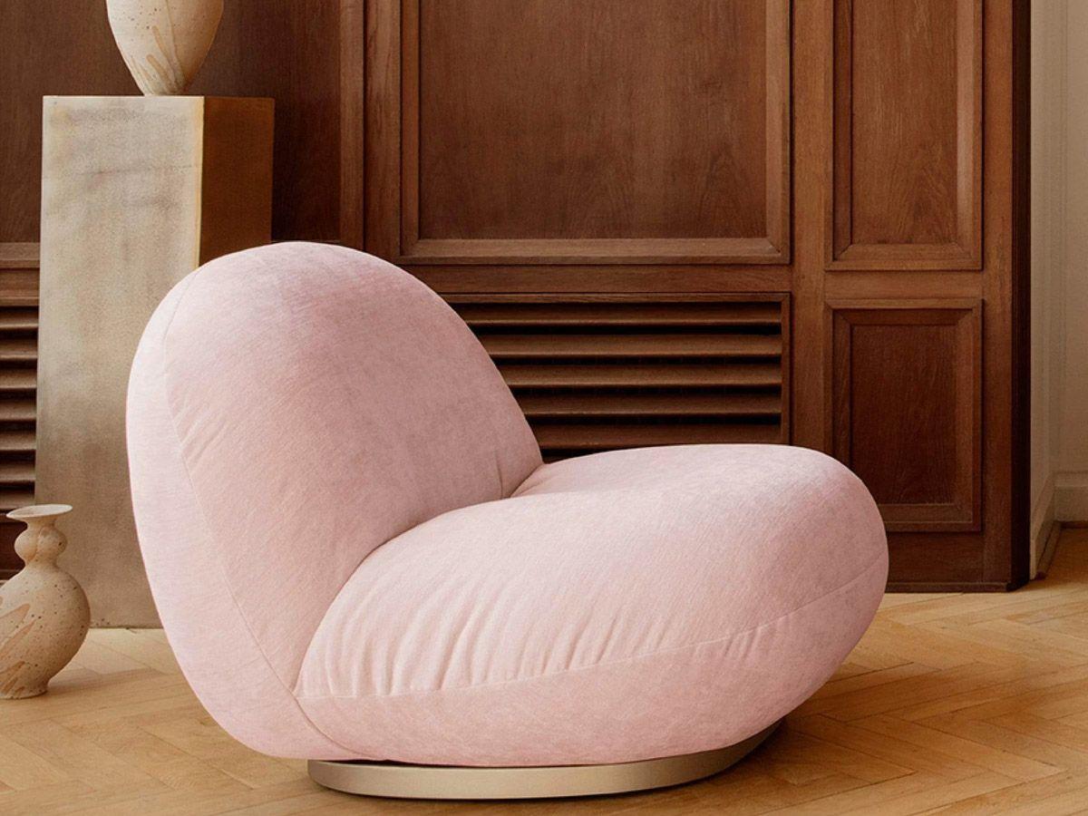 XXIe siècle et contemporain Fauteuil pivotant Gubi Pacha conçu par Pierre Paulin en vente