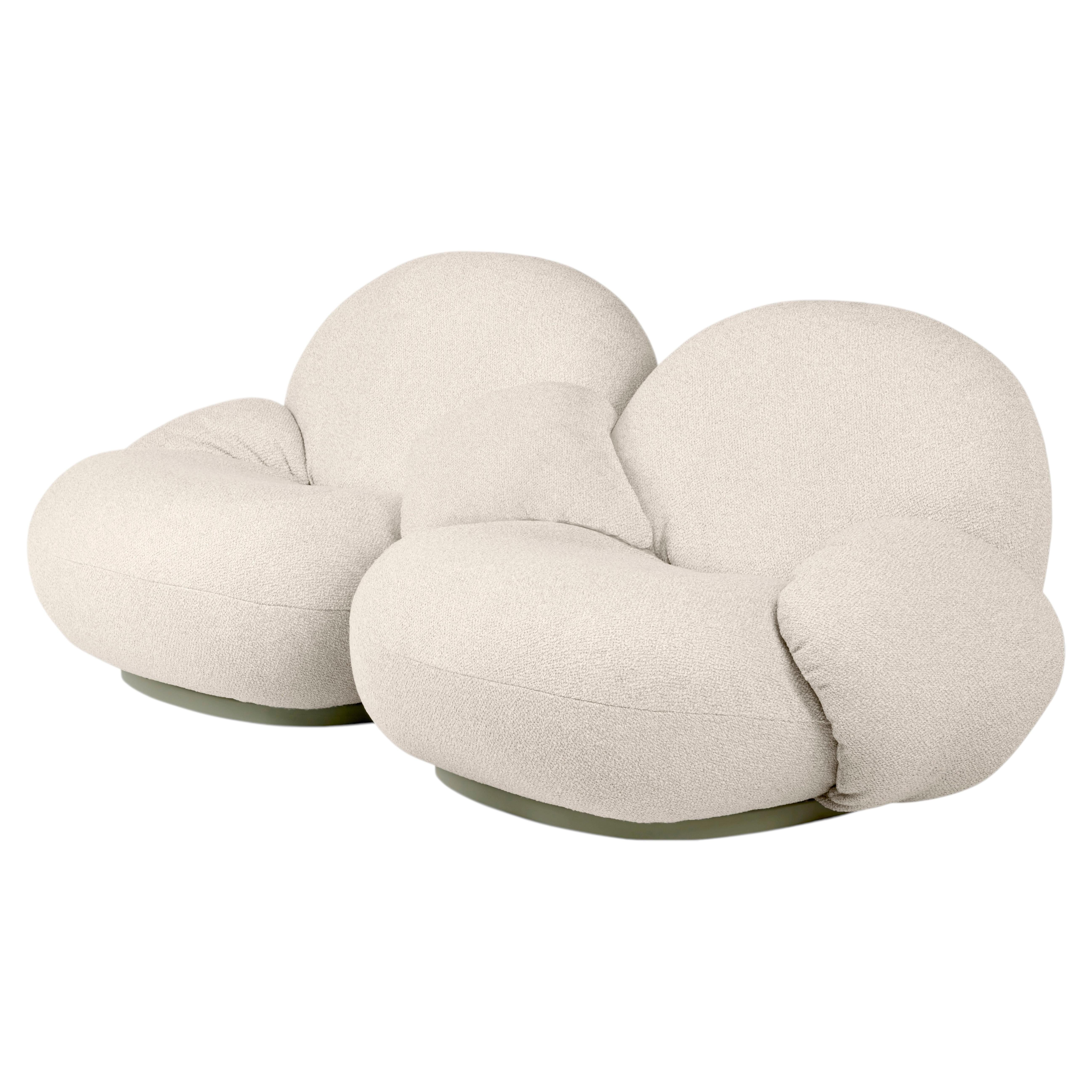 Gubi Pacha Outdoor 2-seater Modular Sofa with armrest by Pierre Paulin For Sale
