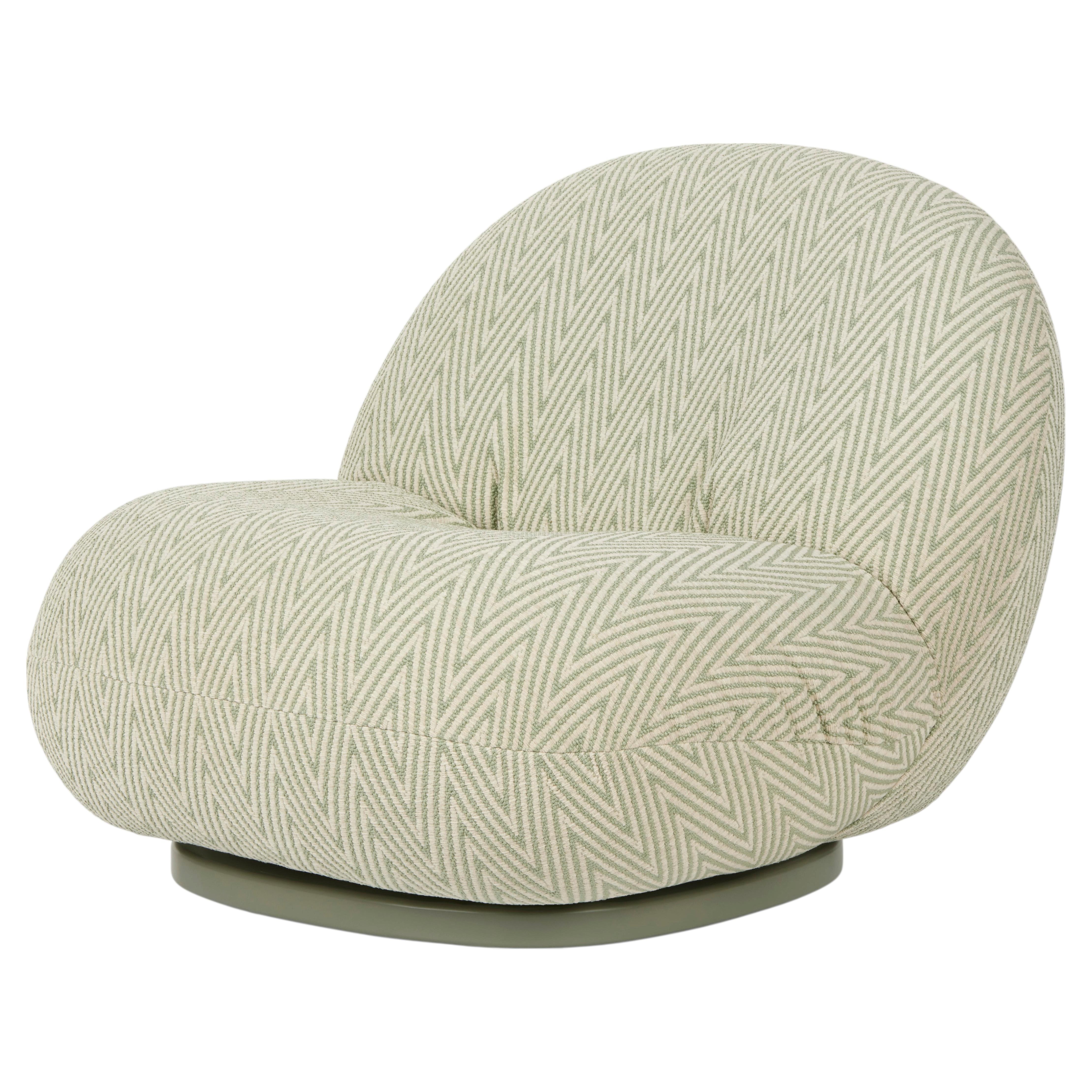 Silla tapizada Gubi Pacha Outdoor Lounge de Pierre Paulin en venta