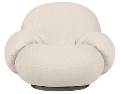 Gubi Pacha Outdoor Lounge Upholstered Chair With Armrest by Pierre Paulin