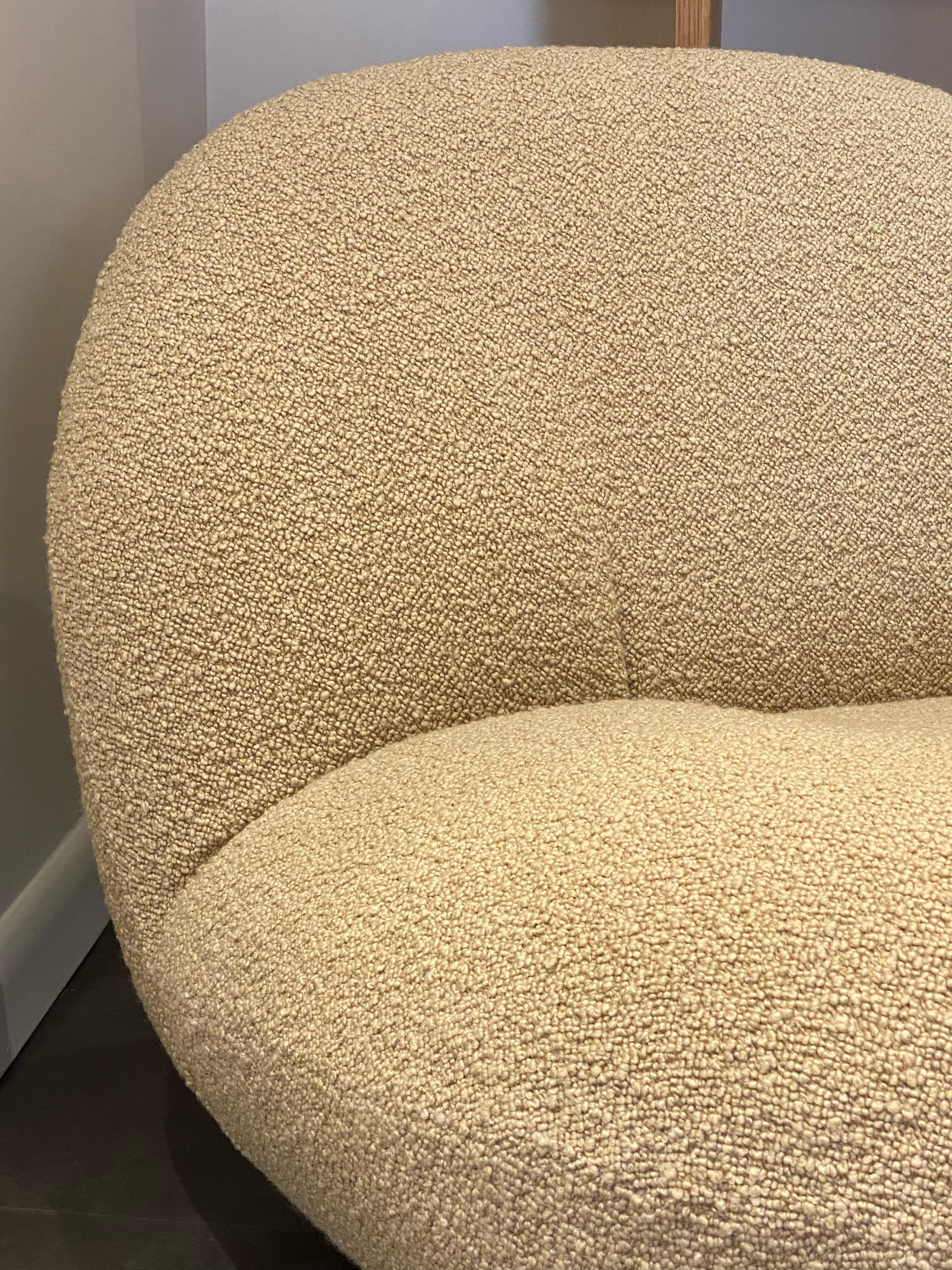 Gubi Pacha Swivel Lounge Chair by Pierre Paulin in STOCK In Excellent Condition For Sale In New York, NY