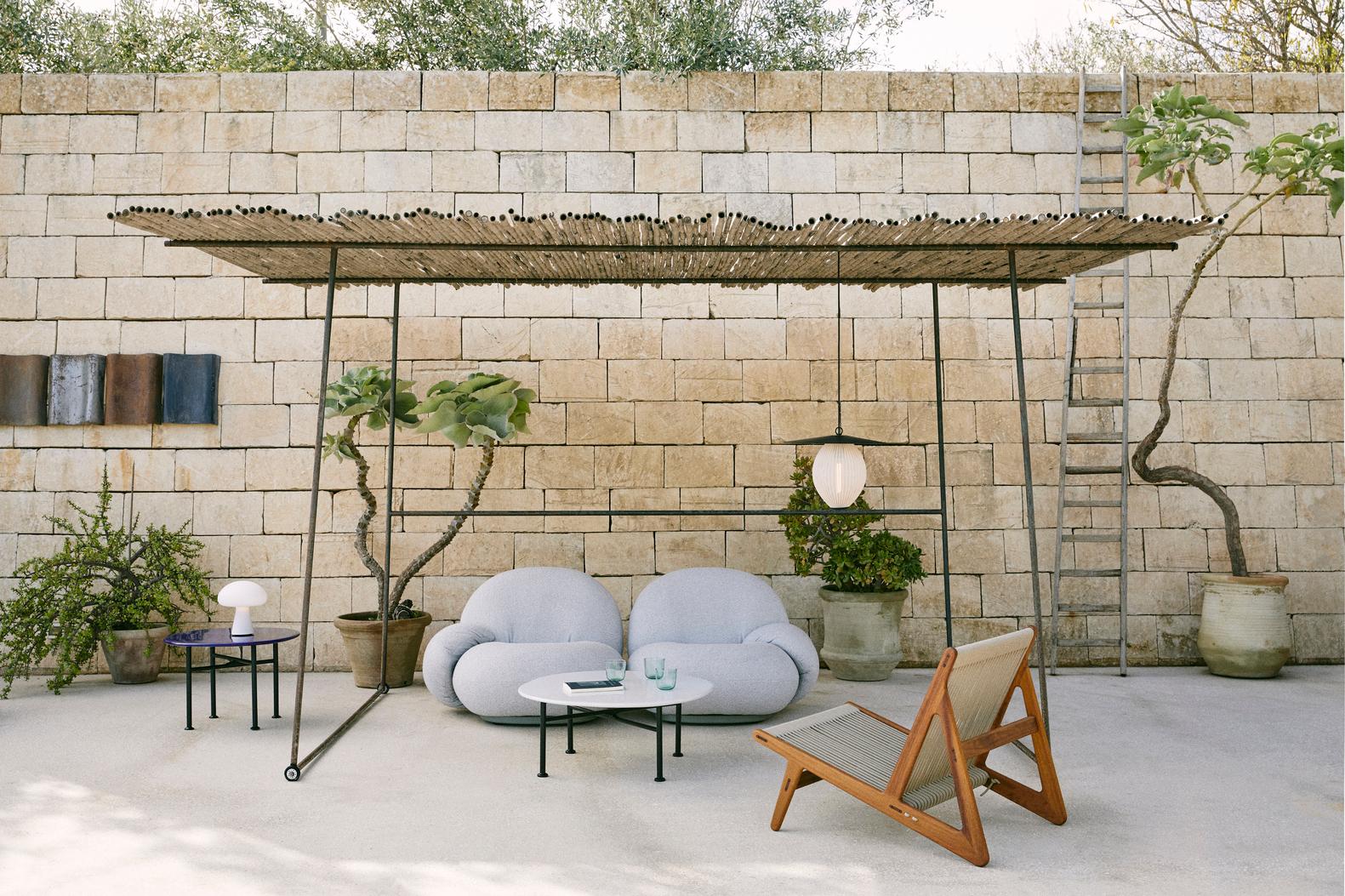 Customizable Gubi Satellite Outdoor Pendant by Mathieu Mategot For Sale 3
