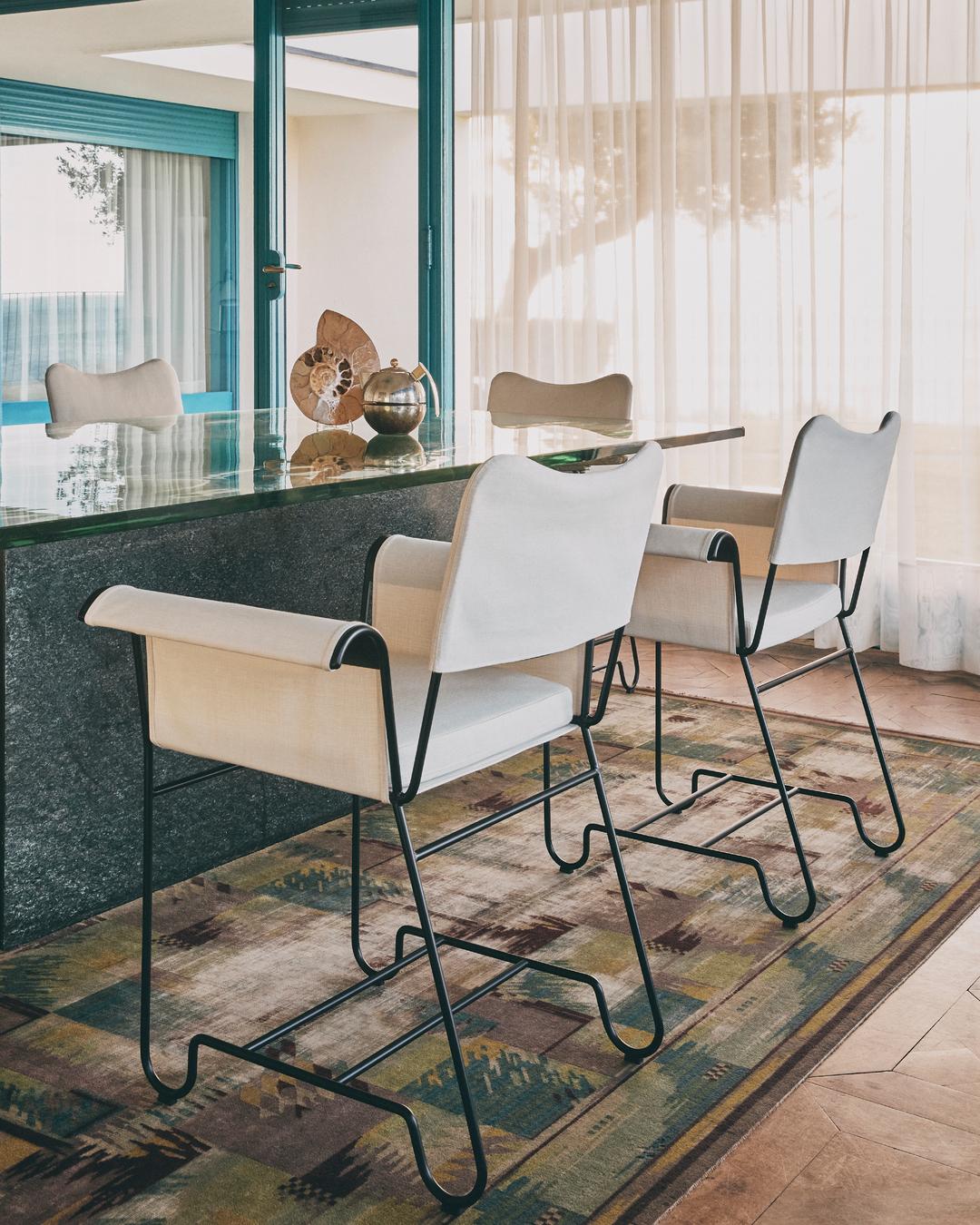 Gubi Tropique Esszimmerstuhl für draußen entworfen von Mathieu Mategot im Angebot 10