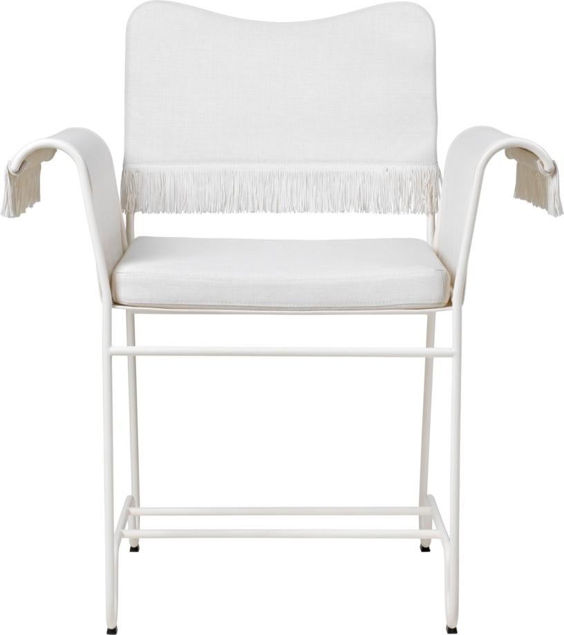 Danish Gubi Tropique Outdoor Dining Chair Designed by Mathieu Mategot For Sale