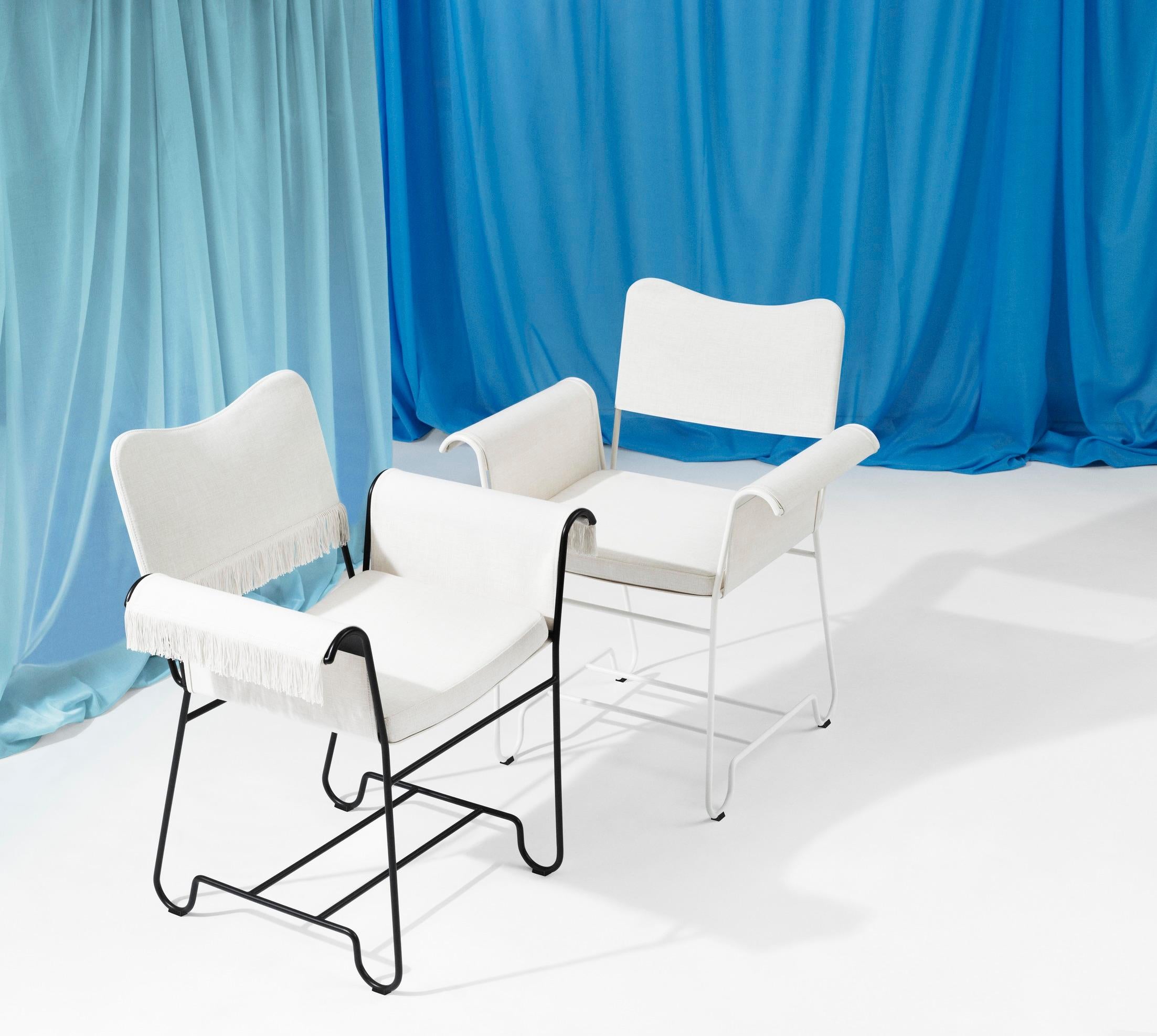 Gubi Tropique Outdoor Dining Chair Designed by Mathieu Mategot For Sale 1