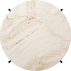 Gubi TS Table Coﬀee en base noire - Ronde, Ø55 par GamFratesi