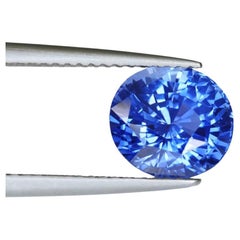 Gublin et GRS Certified 4.17ct Srilankan Blue Sapphire Natural Gemstone (Saphir bleu de Srilankan certifié Gublin et GRS)