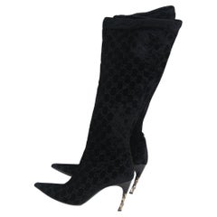 Guccı by Tom Ford FW 2004 bottes avec monogramme