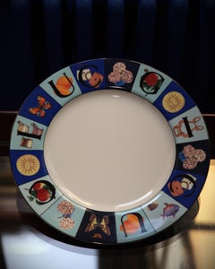 Set of 6 plates designed by Tom Ford for Gucci
