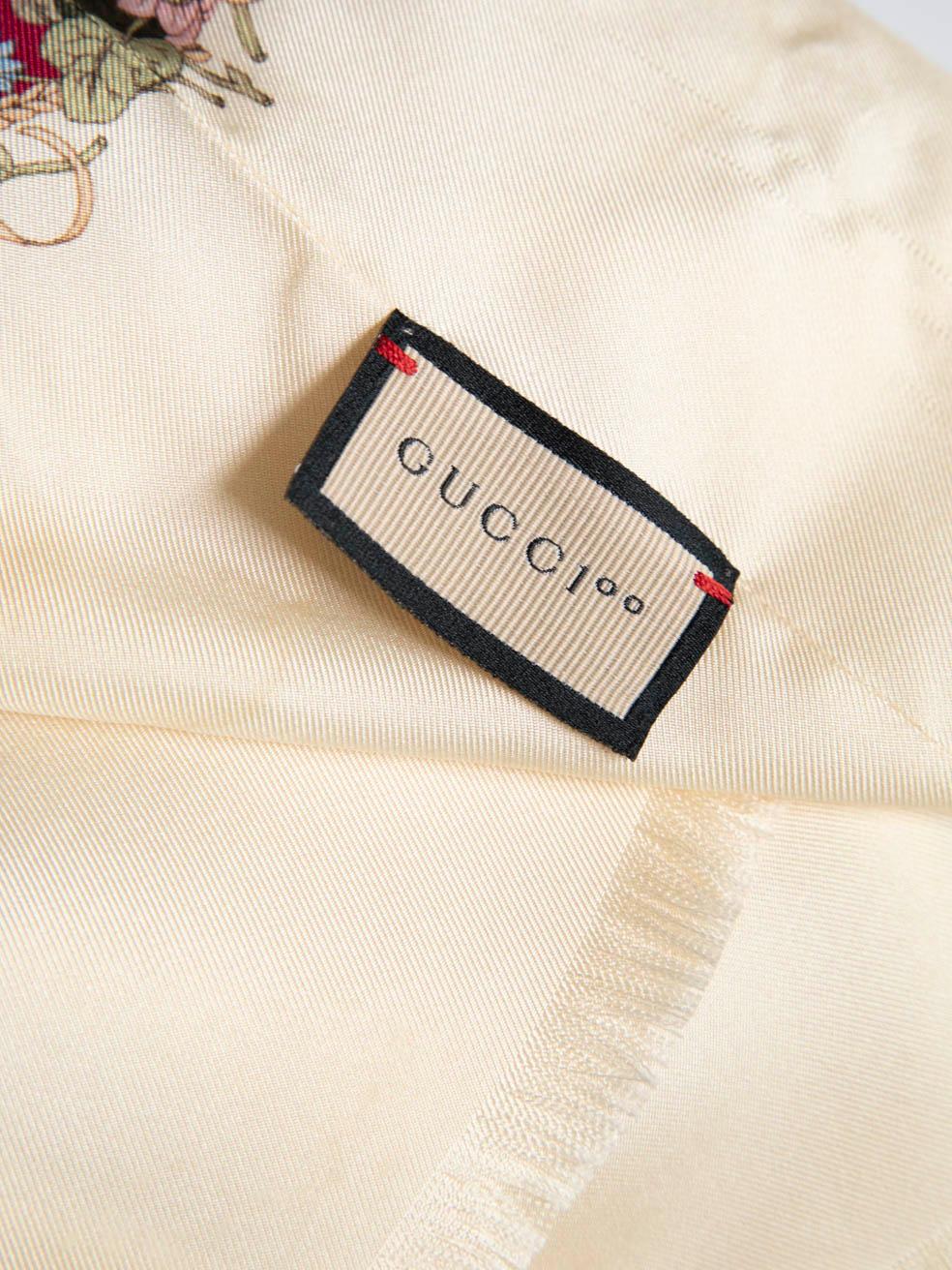 Gucci 100th Anniversary Limited Edition Scarf 3