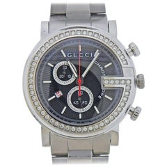 Reloj Gucci 101M Cronógrafo Cronoscopio Diamante YA101324