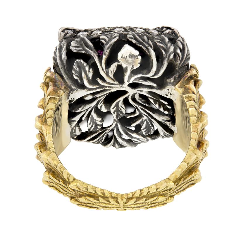 Gucci 1.50ct Diamond 'Le Marché des Merveilles' Ring In Excellent Condition For Sale In London, GB