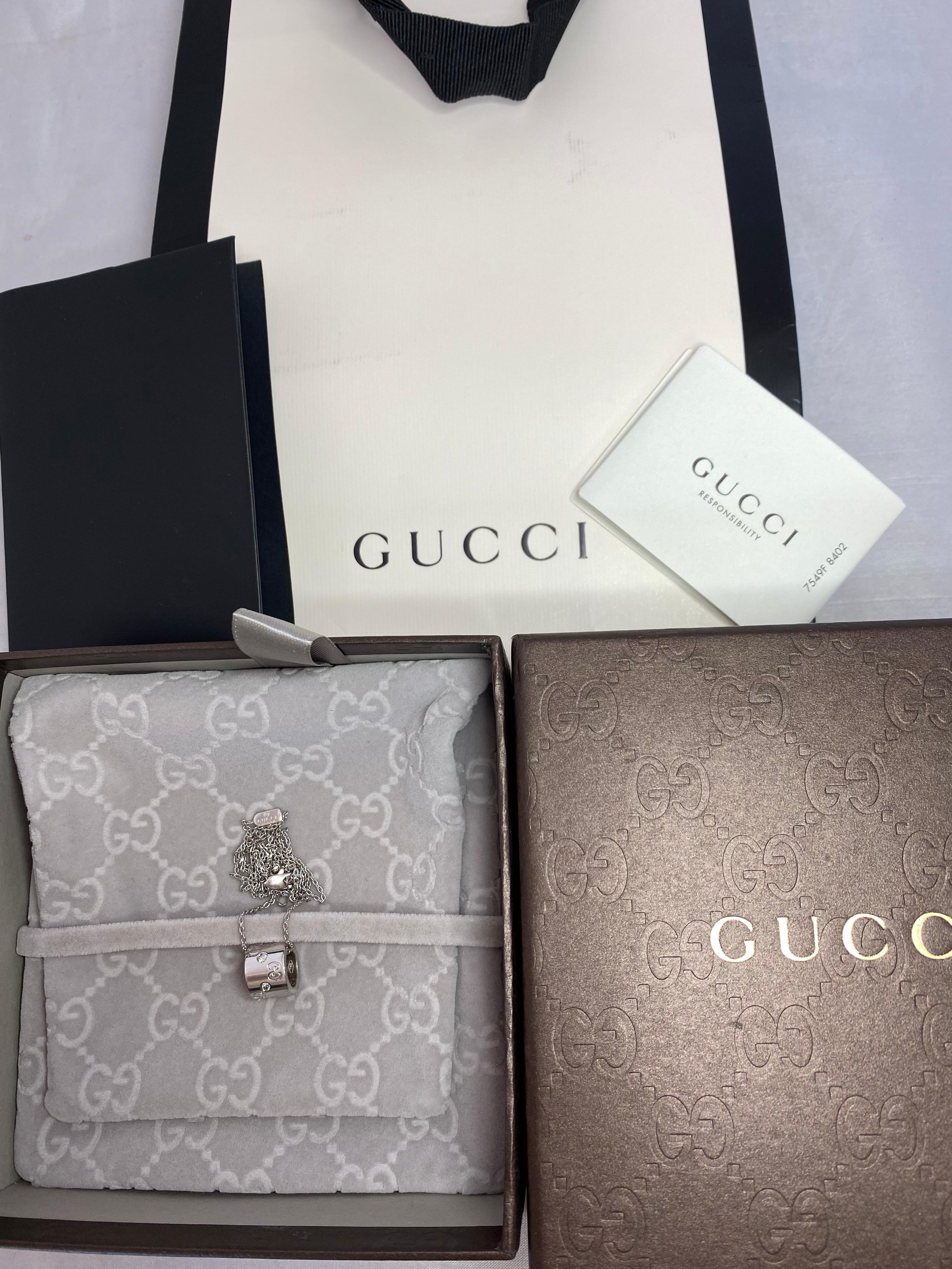 gucci icon necklace