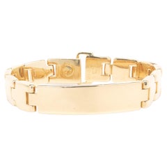 Gucci ID-Armband aus 18 Karat Gelbgold