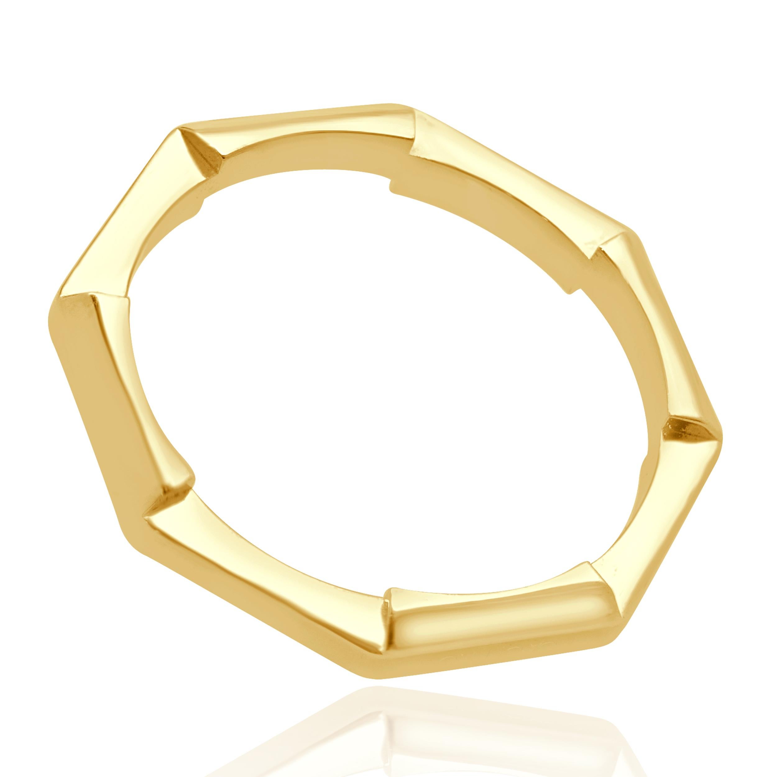 Bracelet empilable en or jaune 18 carats A Link to Love de Gucci Unisexe en vente