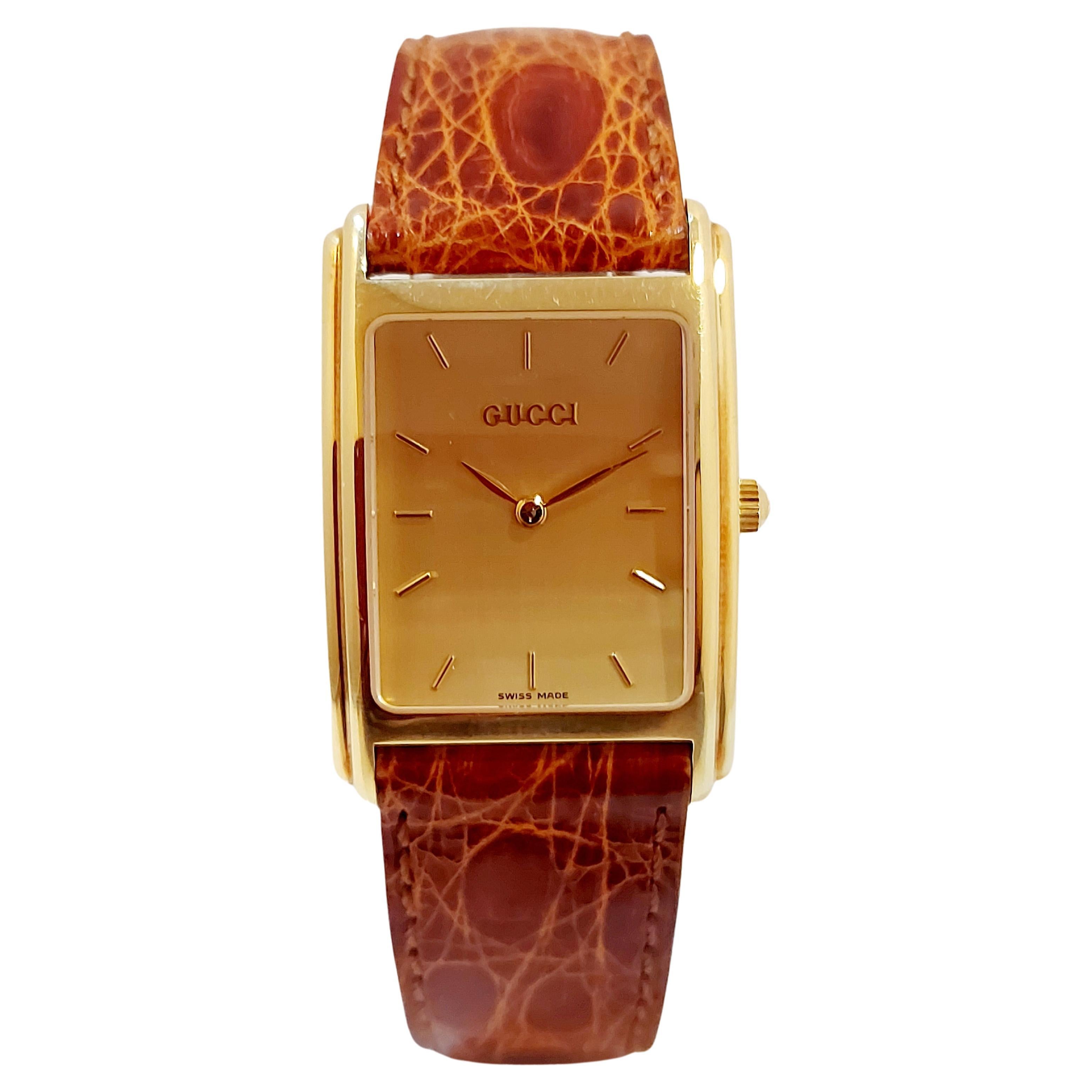 Gucci 18ct Gold Watch